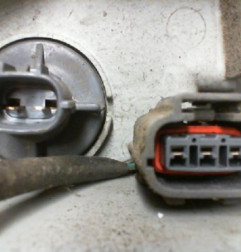 Optique avant principal gauche (feux)(phare) MAZDA PREMACY Photo n°6