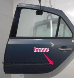 Porte arriere gauche RENAULT LAGUNA 2 Photo n°5