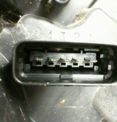 Optique avant principal gauche (feux)(phare) RENAULT LAGUNA 2 Photo n°4