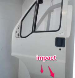 Porte avant gauche FIAT DUCATO 2 Photo n°5