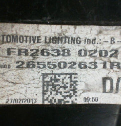 Feu arriere principal droit (feux) RENAULT CLIO 4 Photo n°4