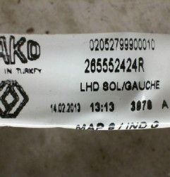 Feu arriere secondaire gauche (feux) RENAULT CLIO 4 Photo n°3