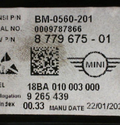 Compteur MINI MINI 3 F56 Photo n°4