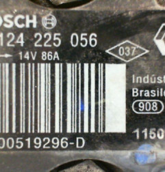 Alternateur RENAULT TWINGO 2 Photo n°3