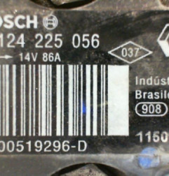 Alternateur RENAULT TWINGO 2 Photo n°6