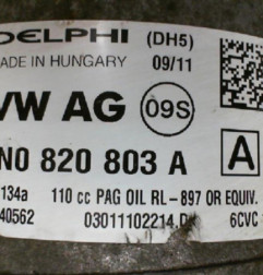 Compresseur clim VOLKSWAGEN PASSAT 5 Photo n°6