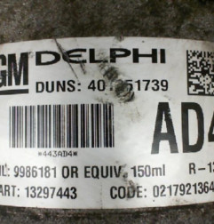 Compresseur clim OPEL ASTRA H Photo n°6