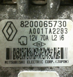 Alternateur RENAULT TWINGO 1 Photo n°8