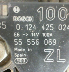 Alternateur OPEL ASTRA H Photo n°8