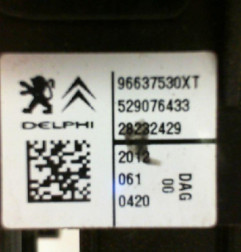 Interrupteur de leve vitre avant gauche CITROEN C3 2 Photo n°3