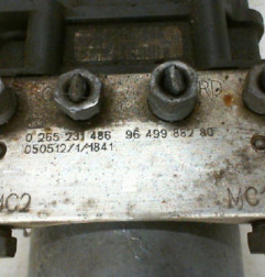 Bloc ABS (freins anti-blocage) PEUGEOT 307 Photo n°3