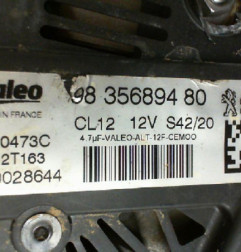 Alternateur OPEL CROSSLAND X Photo n°4