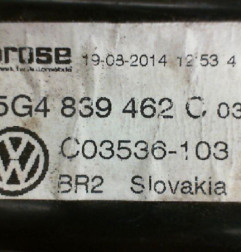 Leve vitre electrique arriere droit VOLKSWAGEN GOLF 7 Photo n°4