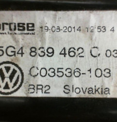 Leve vitre electrique arriere droit VOLKSWAGEN GOLF 7 Photo n°8