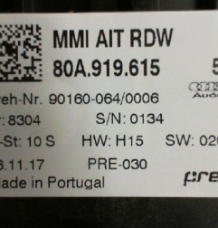 Commande autoradio AUDI Q5 2 Photo n°5