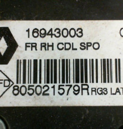 Serrure avant droit RENAULT SCENIC 4 Photo n°4