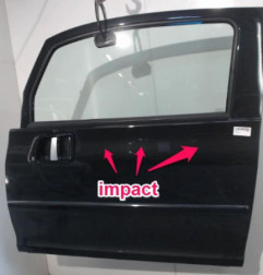 Porte avant gauche PEUGEOT 1007