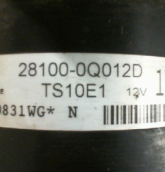 Demarreur TOYOTA AYGO 1 Photo n°4