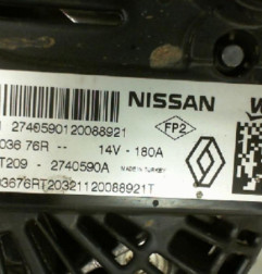 Alternateur RENAULT CLIO 5 Photo n°8