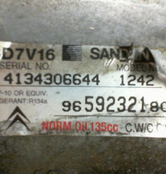 Compresseur clim PEUGEOT PARTNER 1 Photo n°6