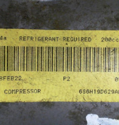 Compresseur clim FORD FIESTA 5 Photo n°6