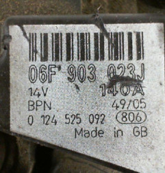 Alternateur AUDI A4 2 Photo n°4