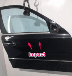 Porte avant droit MERCEDES CLASSE E 211 Photo n°5