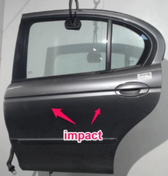 Porte arriere gauche JAGUAR X-TYPE