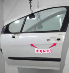 Porte avant gauche PEUGEOT 308 1