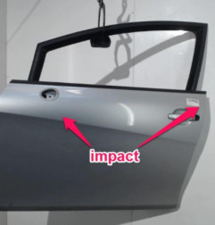 Porte avant gauche SEAT LEON 2 Photo n°5