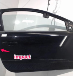 Porte avant droit OPEL ASTRA H Photo n°5