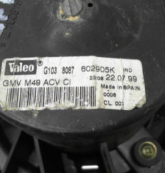 Ventilateur chauffage PEUGEOT PARTNER 1 Photo n°3