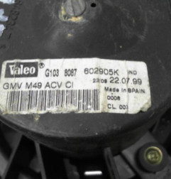 Ventilateur chauffage PEUGEOT PARTNER 1 Photo n°6