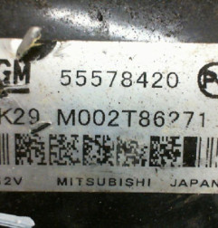 Demarreur OPEL ASTRA J Photo n°4