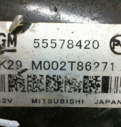 Demarreur OPEL ASTRA J Photo n°8