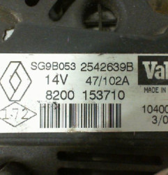 Alternateur RENAULT LAGUNA 2 Photo n°4