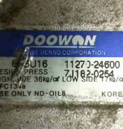 Compresseur clim KIA RIO 2 Photo n°3