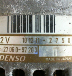 Alternateur DAIHATSU SIRION 1 Photo n°3