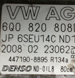 Compresseur clim SKODA FABIA 2 Photo n°3