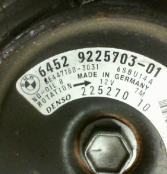 Compresseur clim BMW SERIE 3 E90 Photo n°4