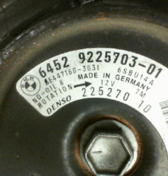 Compresseur clim BMW SERIE 3 E90 Photo n°8