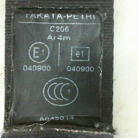 Ceinture arriere centrale PEUGEOT PARTNER 2