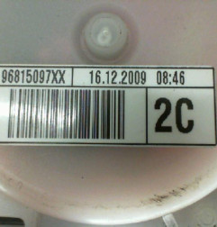 Ceinture arriere centrale PEUGEOT PARTNER 2 Photo n°3