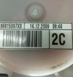 Ceinture arriere centrale PEUGEOT PARTNER 2 Photo n°6