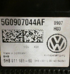 Commande chauffage VOLKSWAGEN GOLF 7 Photo n°6