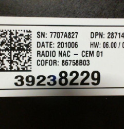 Afficheur OPEL CROSSLAND X Photo n°3