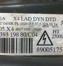 Optique avant principal droit (feux)(phare) CITROEN C5 1 Photo n°6
