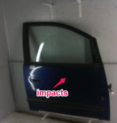 Porte avant droit CHEVROLET REZZO Photo n°4