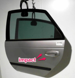 Porte arriere gauche TOYOTA AVENSIS 1 Photo n°1