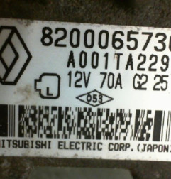 Alternateur RENAULT CLIO 2 Photo n°8